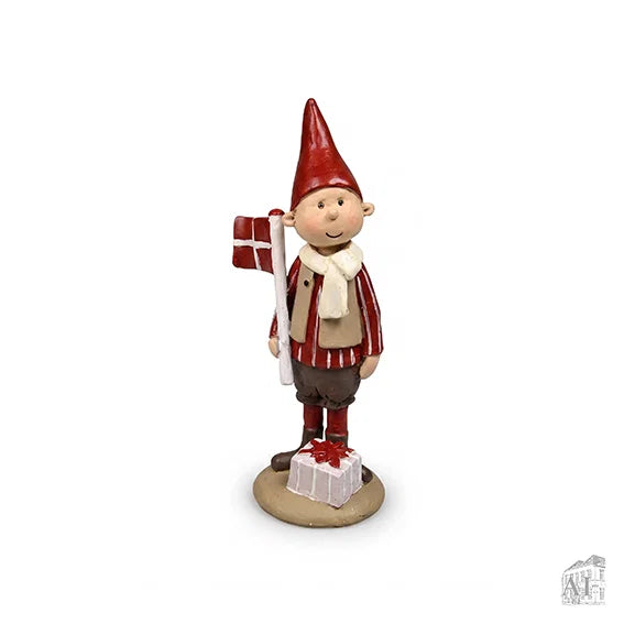 Nisse med dansk flag - Det Gamle Apotek - Arbjerg Nordic