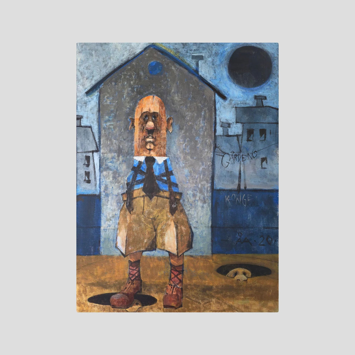 Gårdens Konge - Canvas