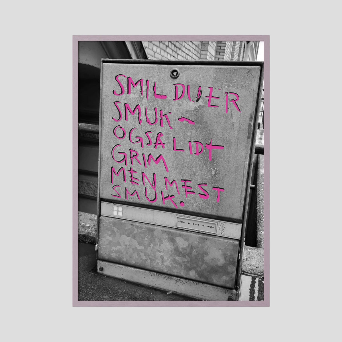 Smil du er smuk
