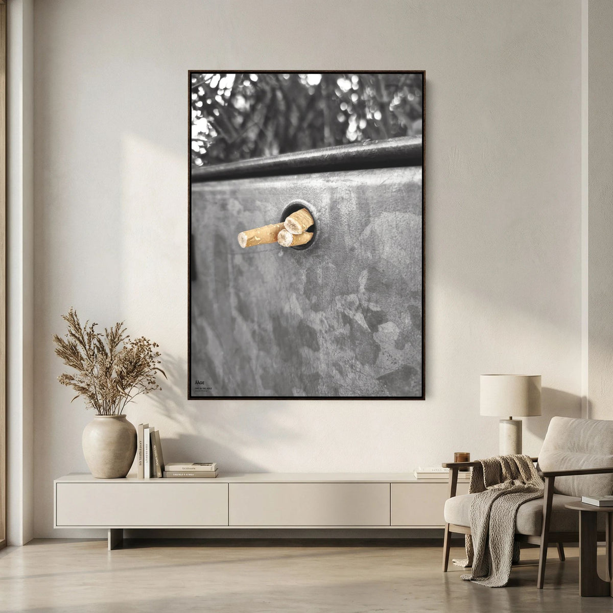 Fire in the hole - Canvas