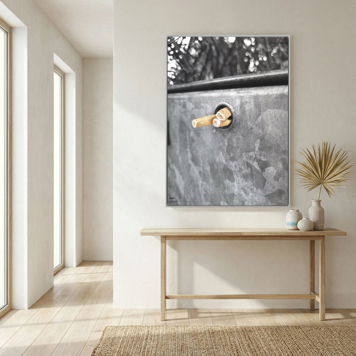 Fire in the hole - Canvas