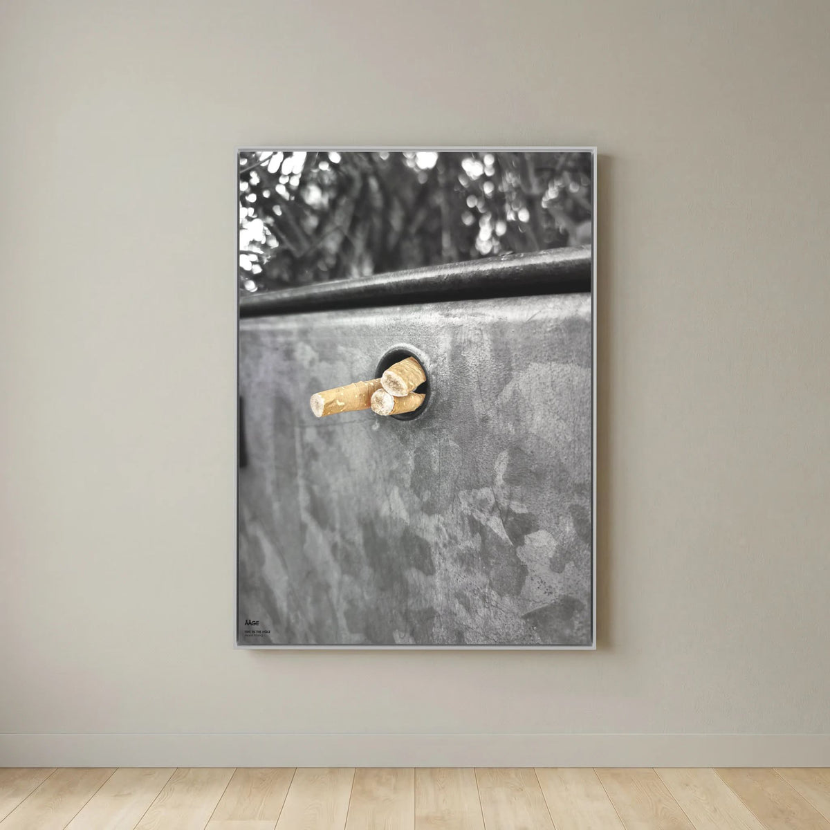Fire in the hole - Canvas