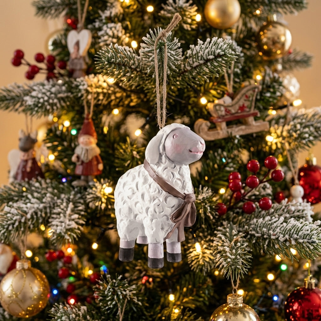 Får juletræsophæng