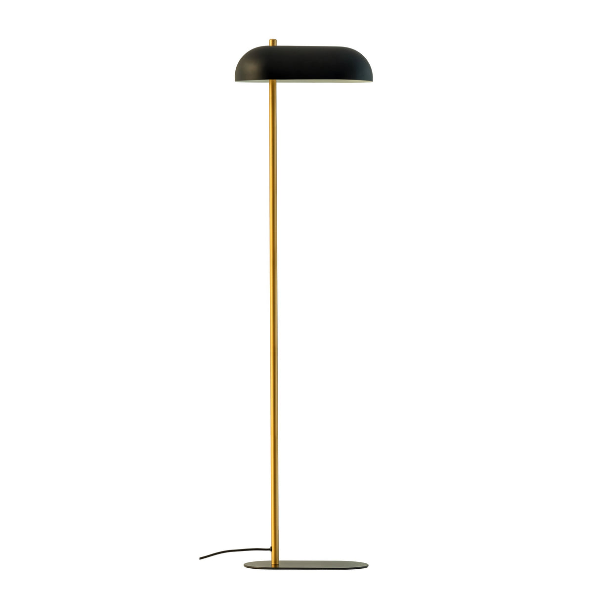 ARCH Gulvlampe - Sort/Messing