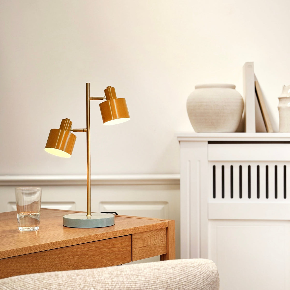 Ocean Bordlampe - Karry/Turkis