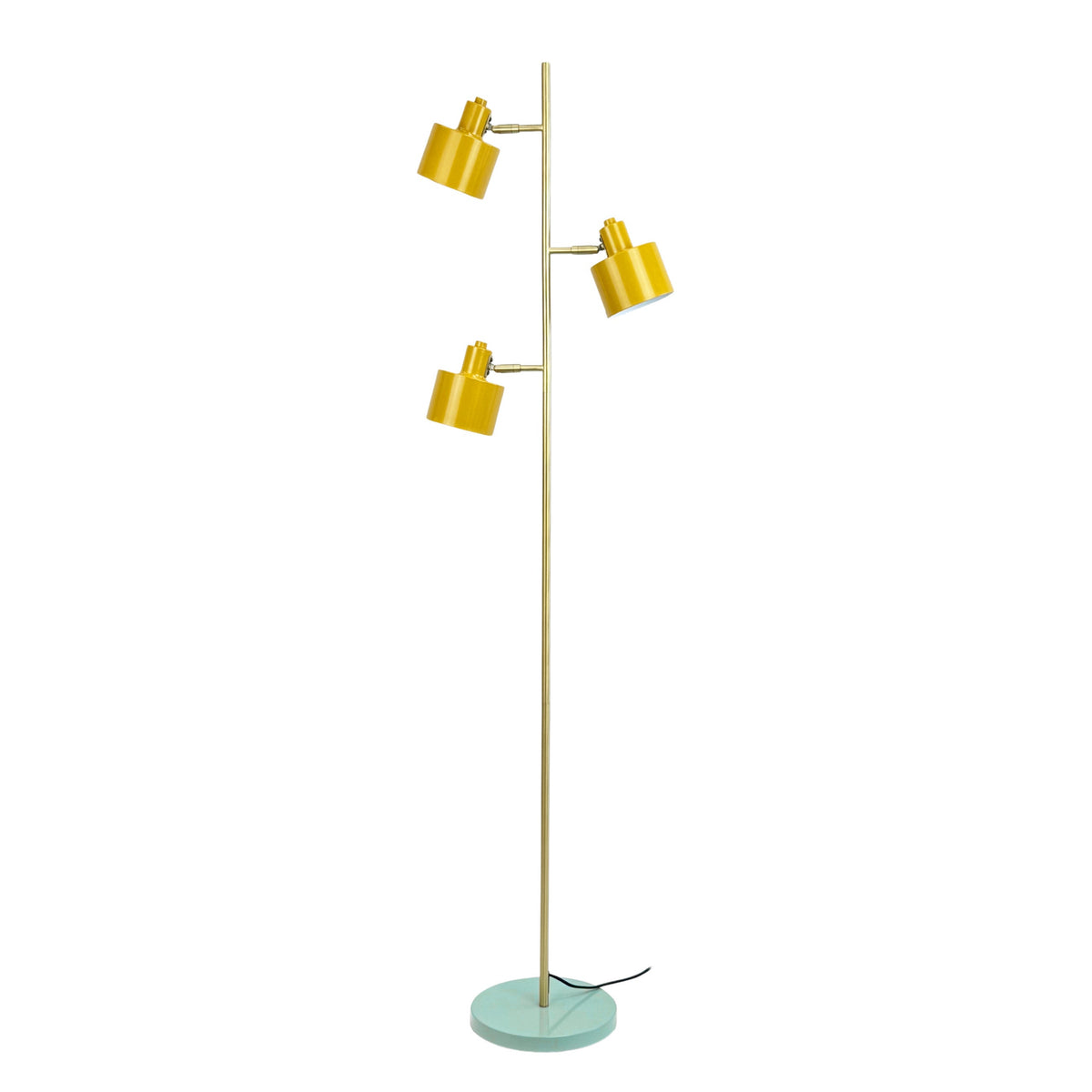 Ocean Gulvlampe - Karry/Turkis