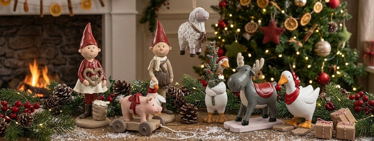 Julepynt - dansk jul - julenisser