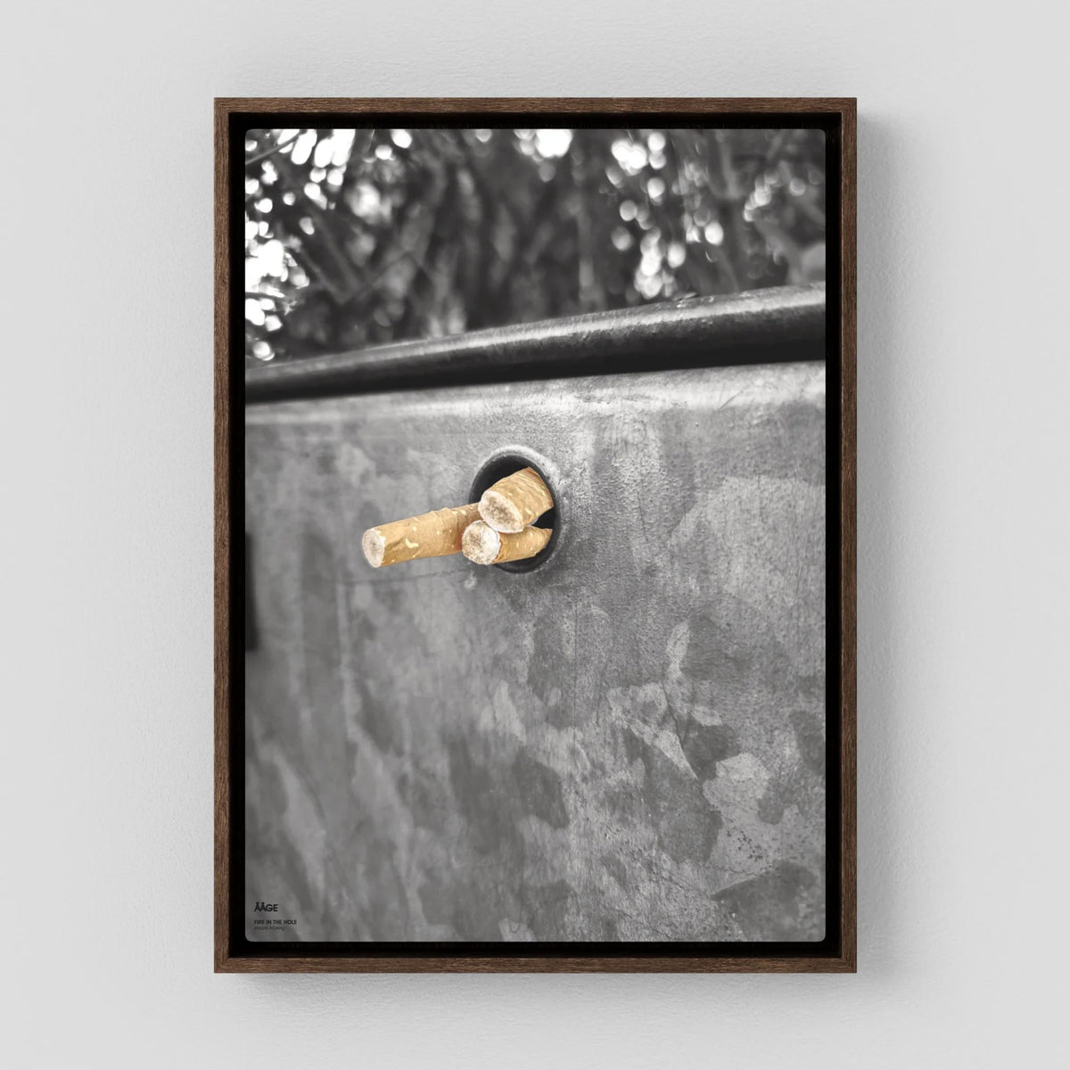 Fire in the hole - Canvas
