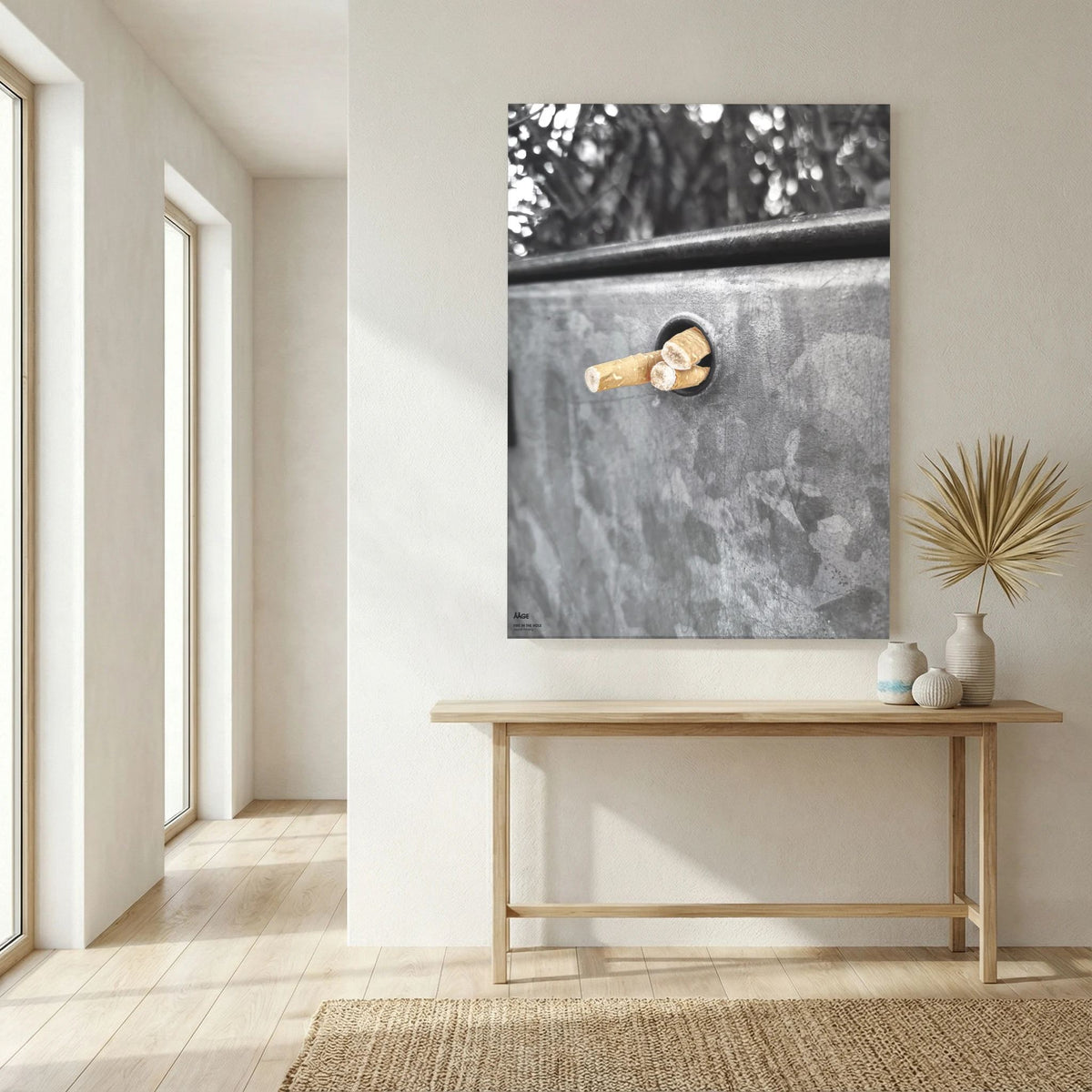 Fire in the hole - Canvas