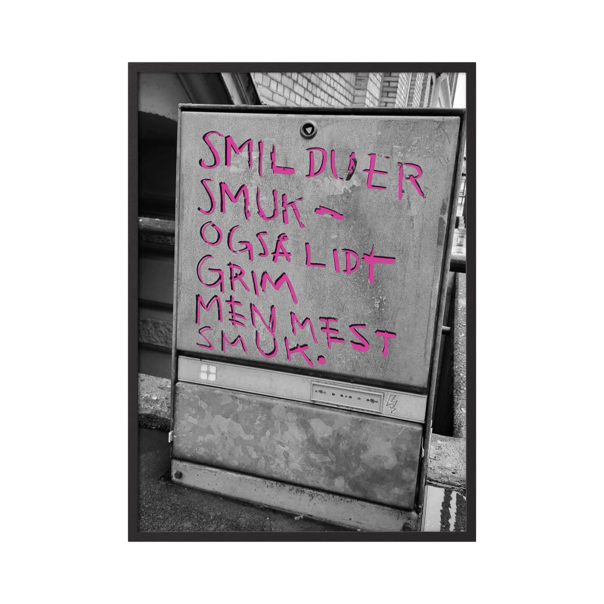 Smil du er smuk