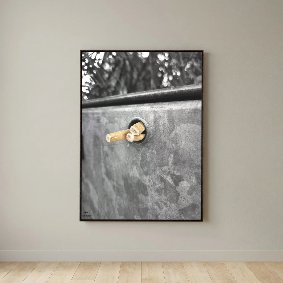 Fire in the hole - Canvas