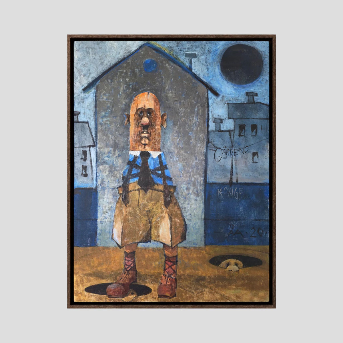 Gårdens Konge - Canvas