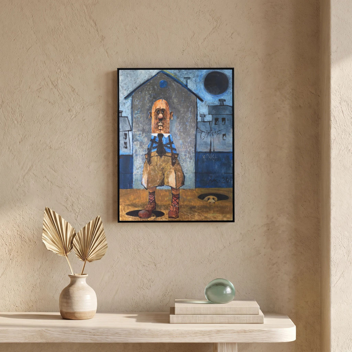 Gårdens Konge - Canvas
