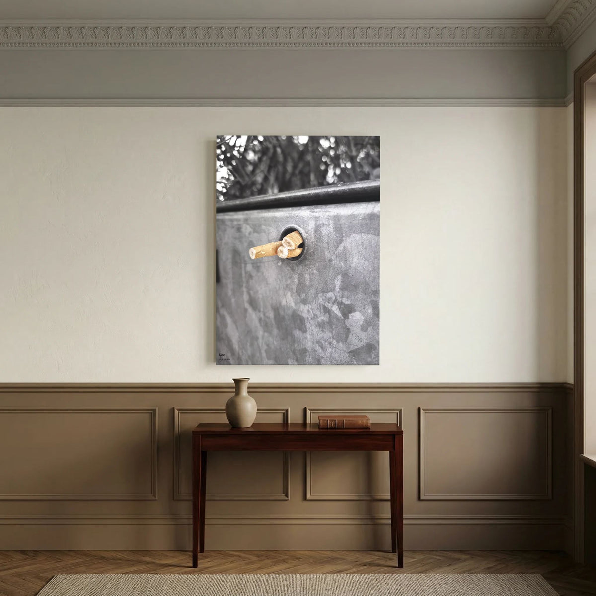 Fire in the hole - Canvas