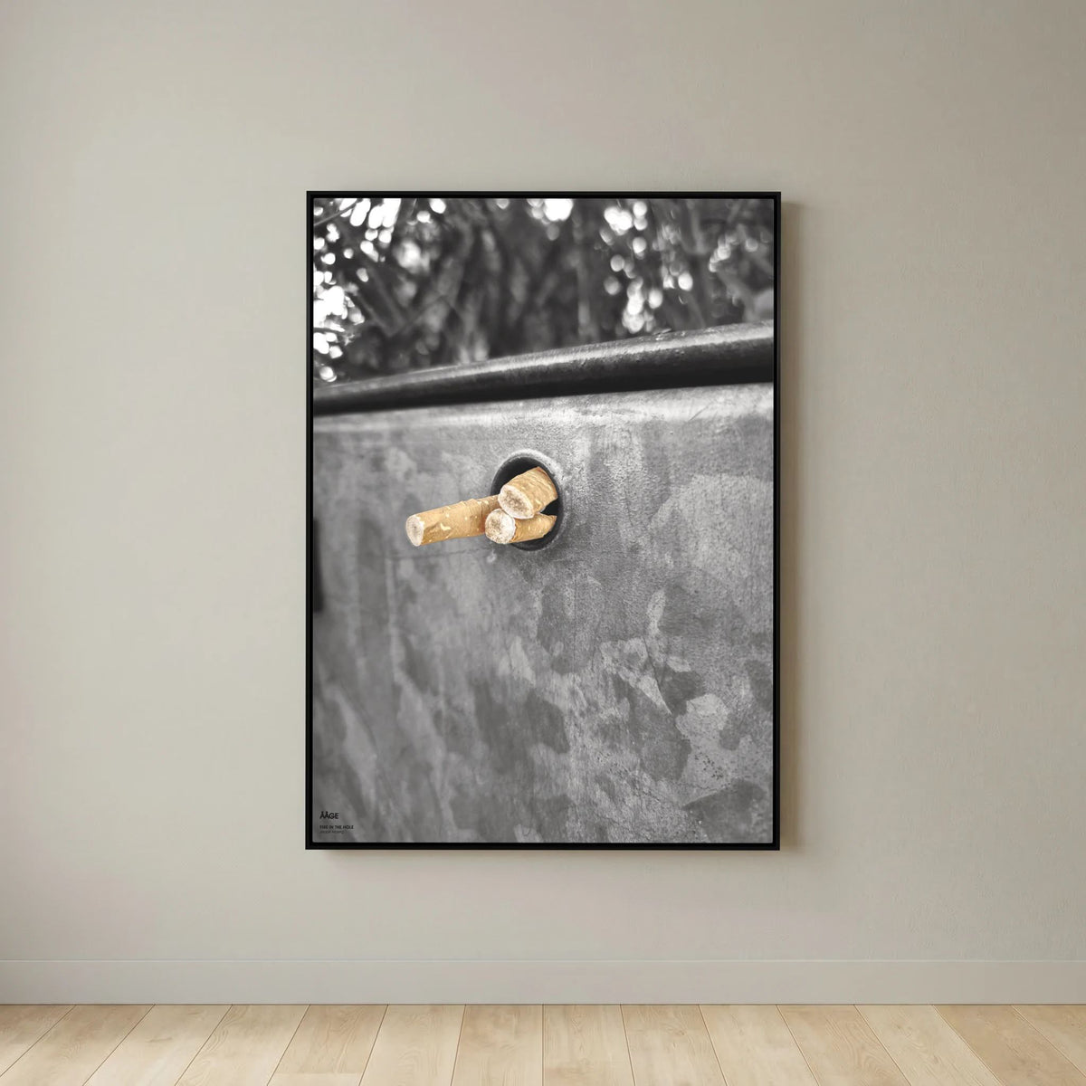 Fire in the hole - Canvas