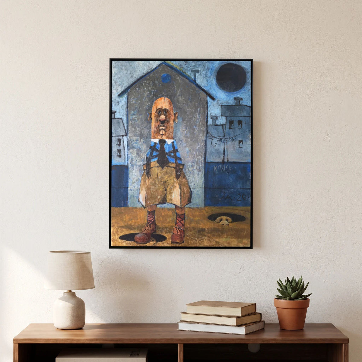 Gårdens Konge - Canvas