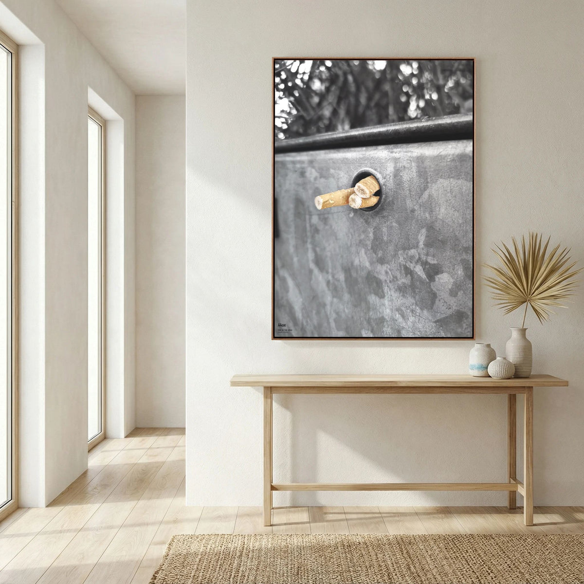Fire in the hole - Canvas