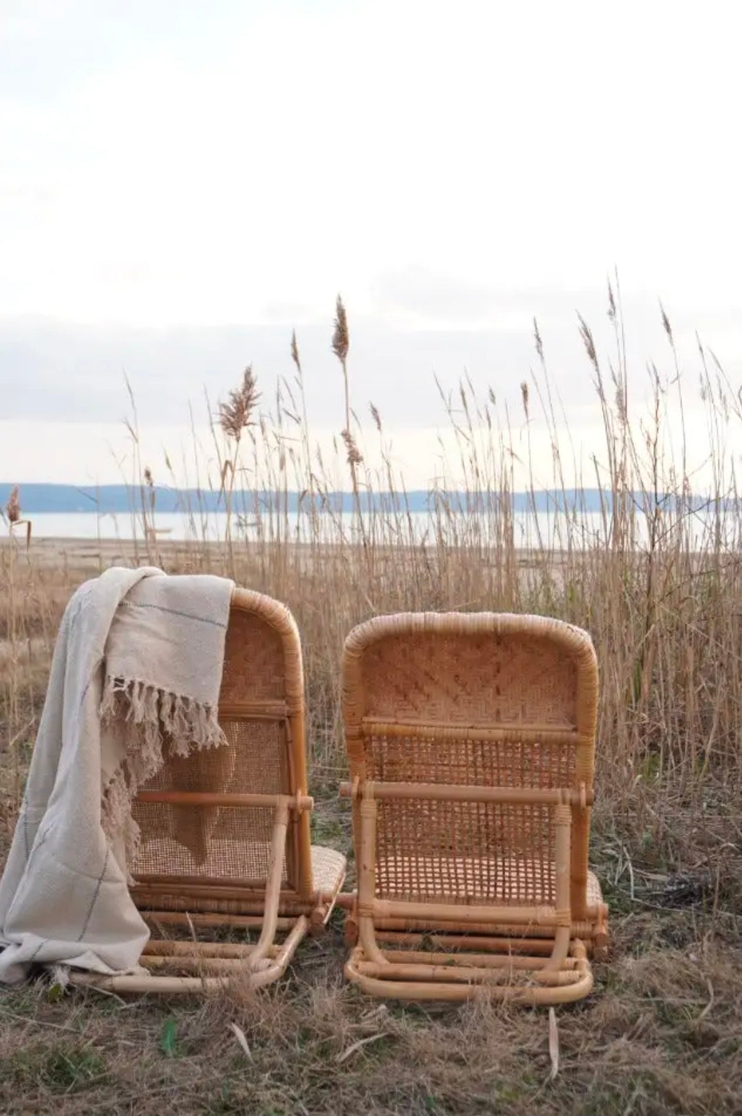 Håndflettet Picnic-stol