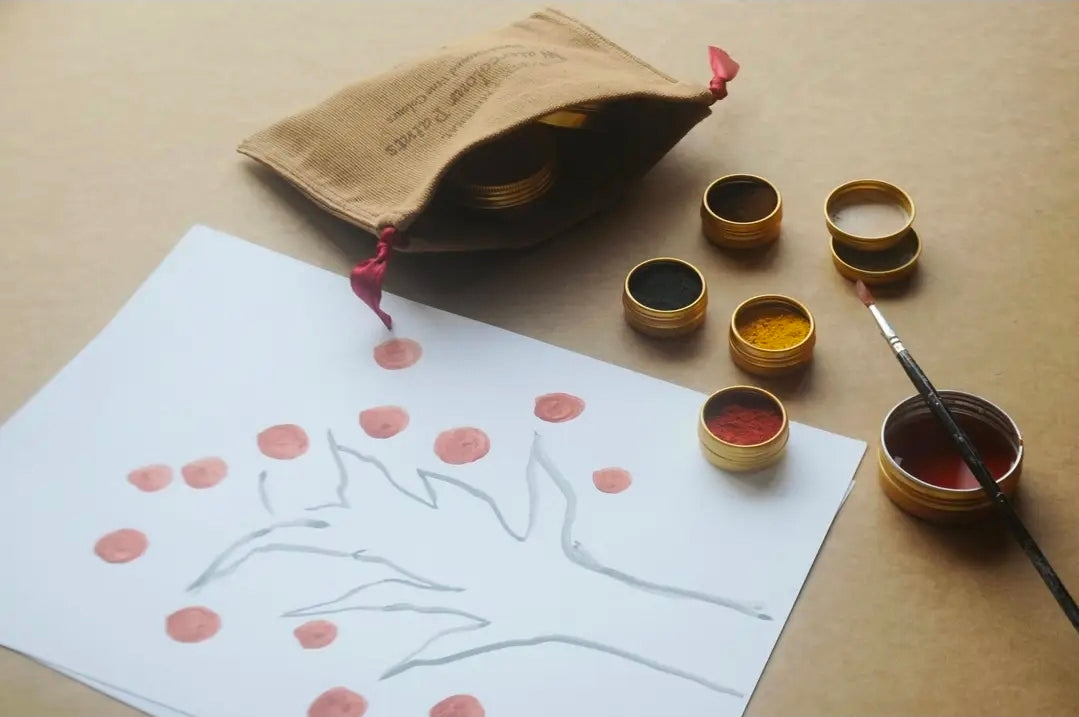 Little Pigment Studio | Naturlig jord- og mineralakvarel