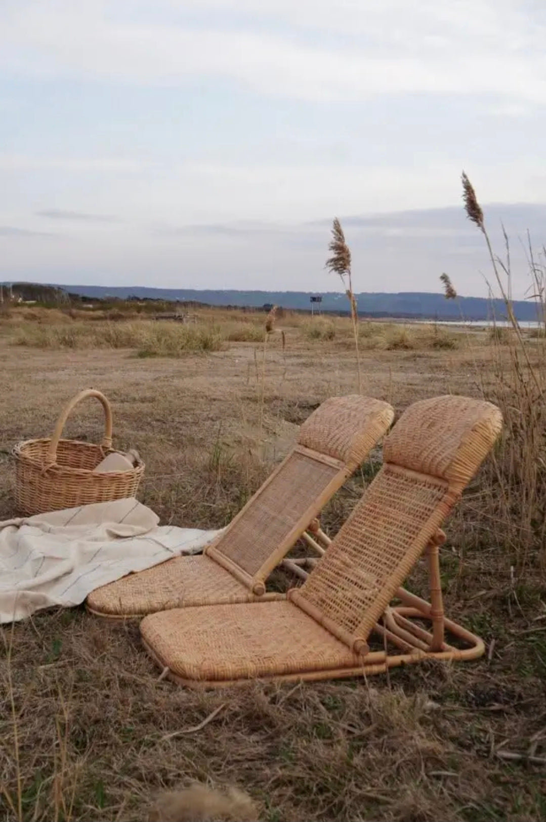 Håndflettet Picnic-stol