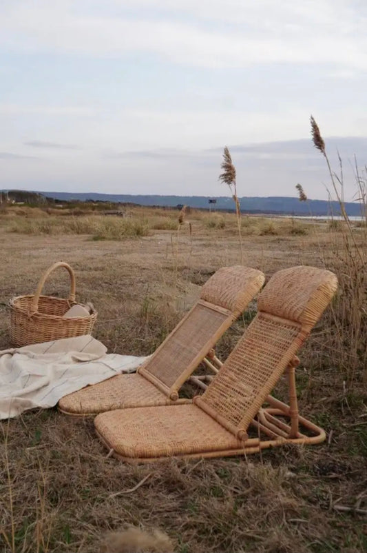 Håndflettet Picnic-stol